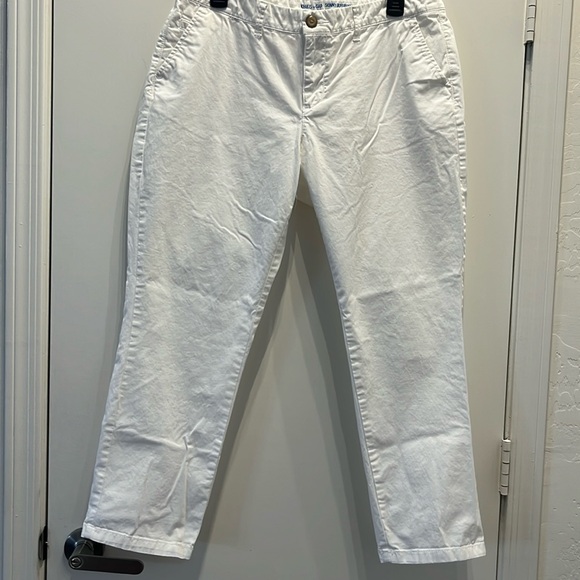 Gap "Khakis by Gap" Size 8R Light Khaki Twill Capri - Picture 1 of 7